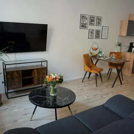 Апартаменты Hogulu - Rollstuhlfreundliches App 24 Бранденбург